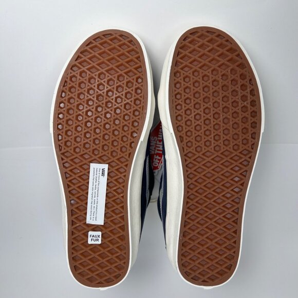 VANS Sk8-Hi Cozy Hug Parisian Night Shoes Navy Men's 7.5 / Women's 9 NEW - Picture 6 of 9